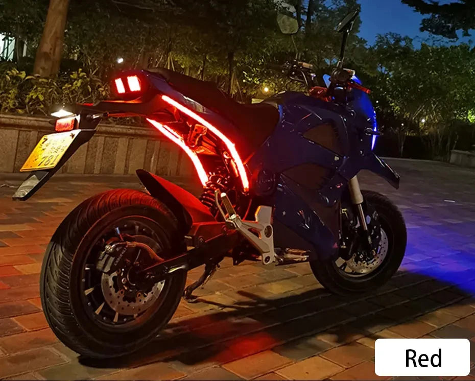 Bikers' LED strips