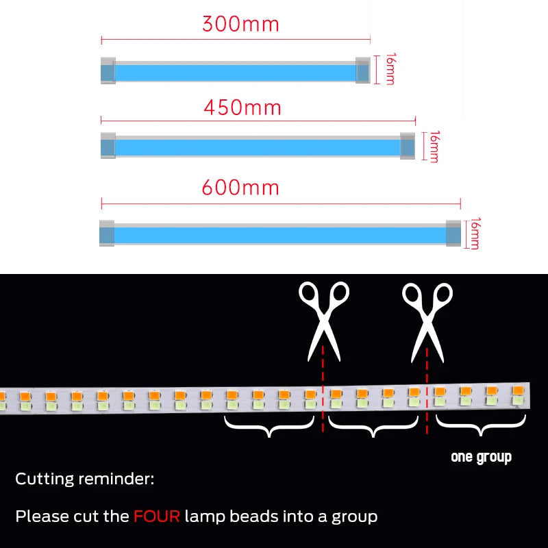 Bikers' LED strips