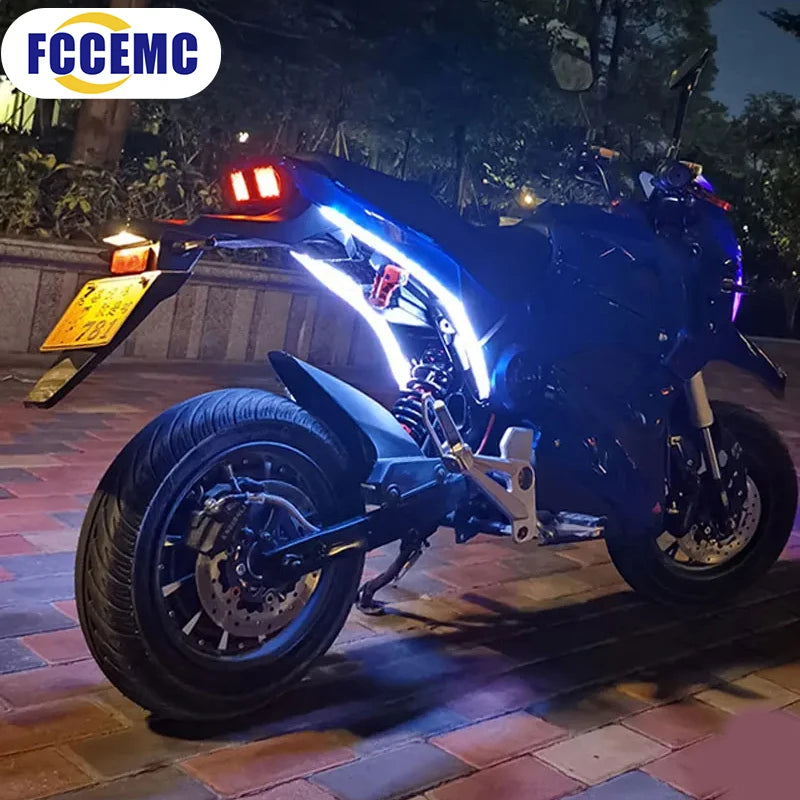 Bikers' LED strips