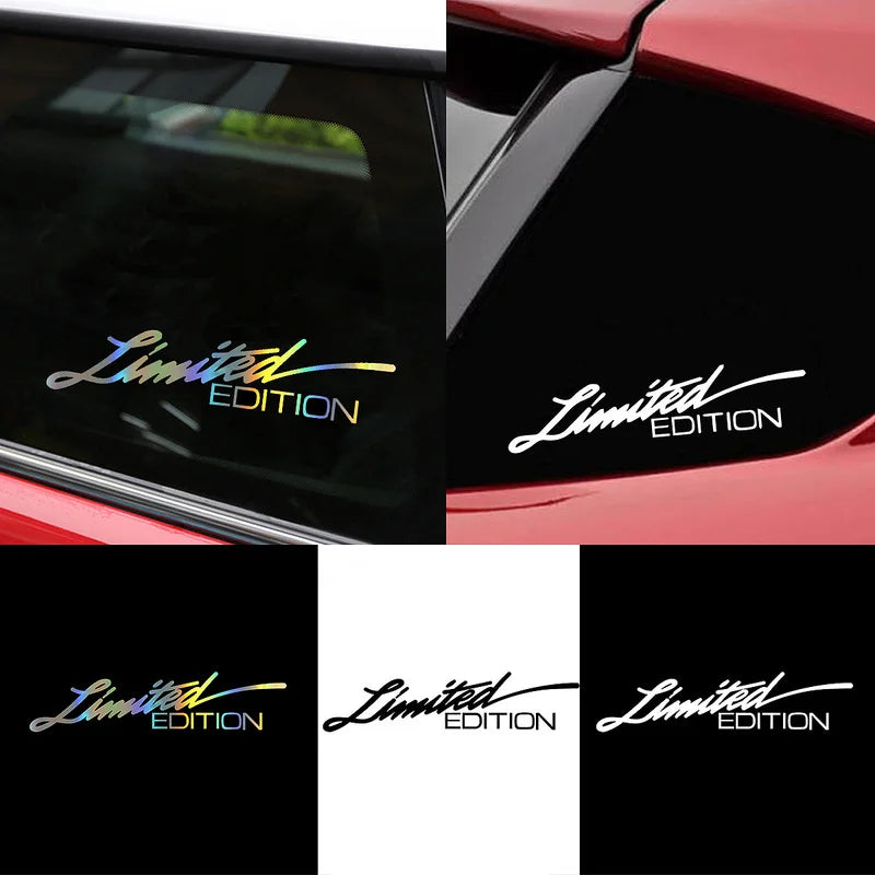 "Limited Edition" Custom Bike/Vehicle Sticker