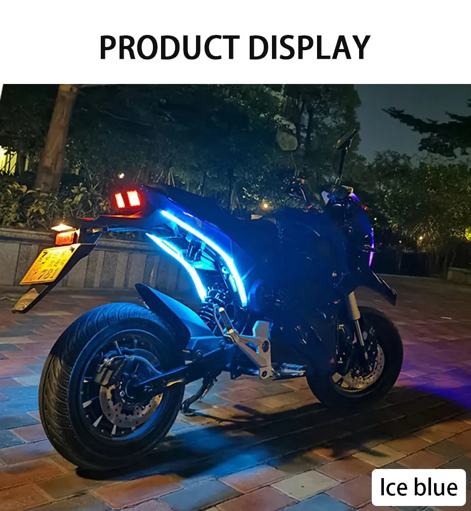 Bikers' LED strips