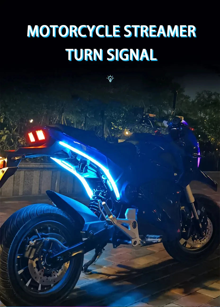 Bikers' LED strips